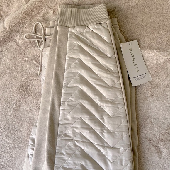 NWT Athleta Apres Ski Down Jogger Abalone Size 6 - Picture 12 of 14